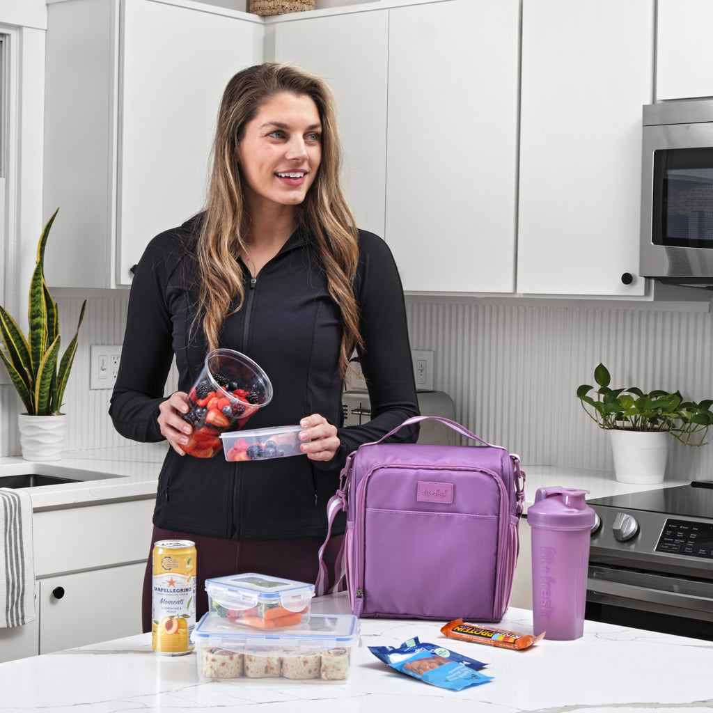 BREE Meal Prep Lunch Bag, Mauve