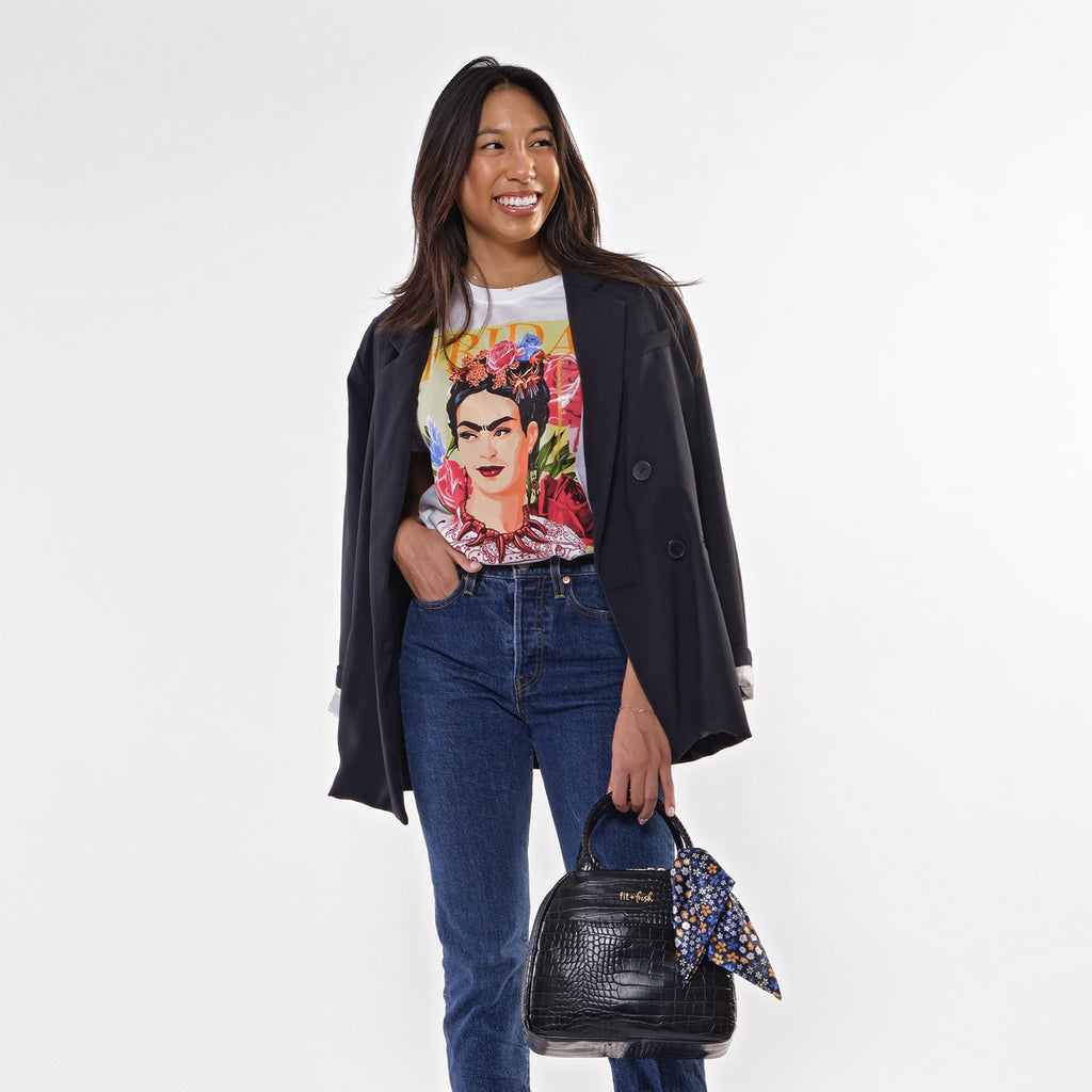 CROC Lyon Lunch Tote, Black