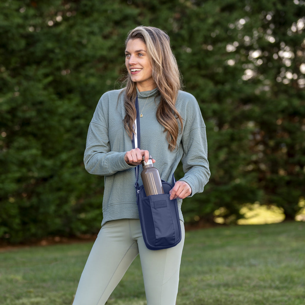 Nina Bottle Bag, Midnight Blue