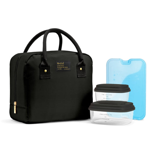 Bloomington Lunch Bag, Black