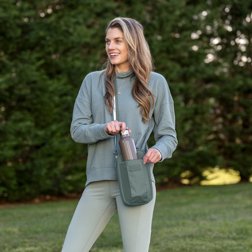 Nina Bottle Bag, Sage
